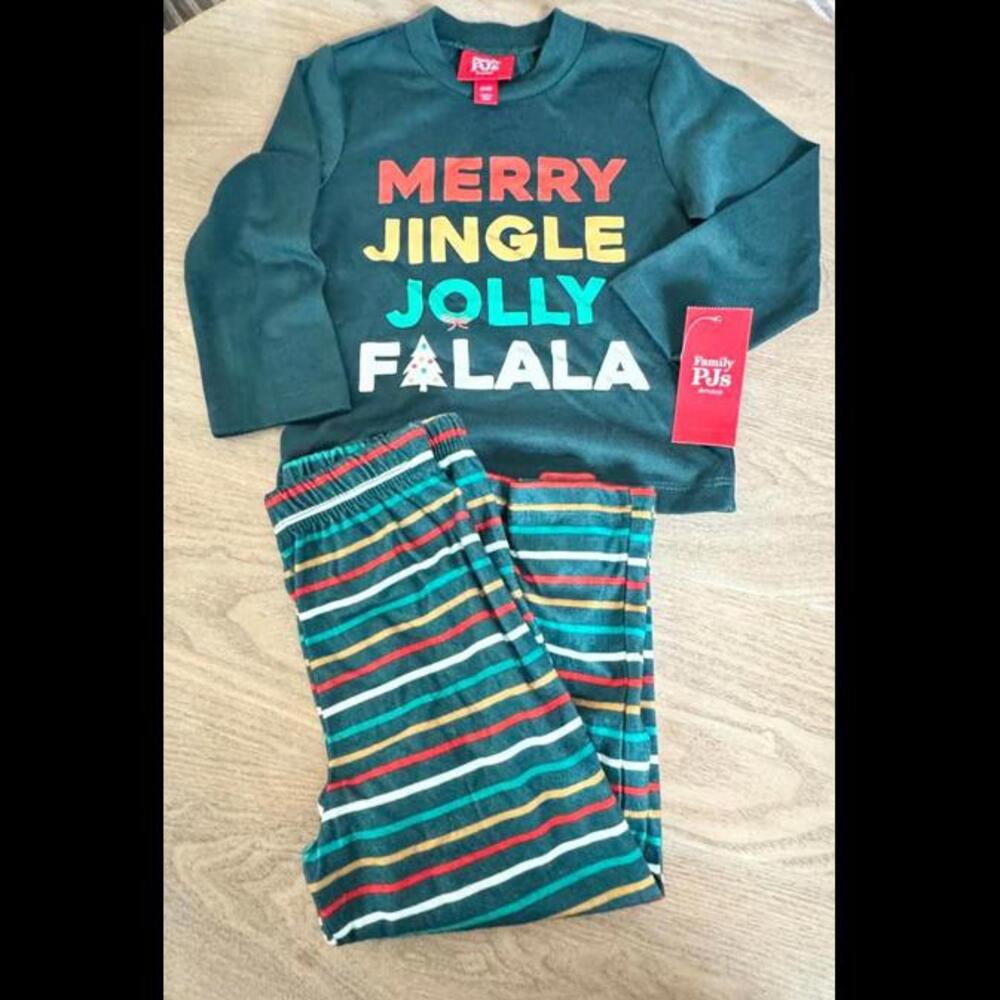 Macys Family Pj June Bug 2pc Unisex Kids Pajama Set